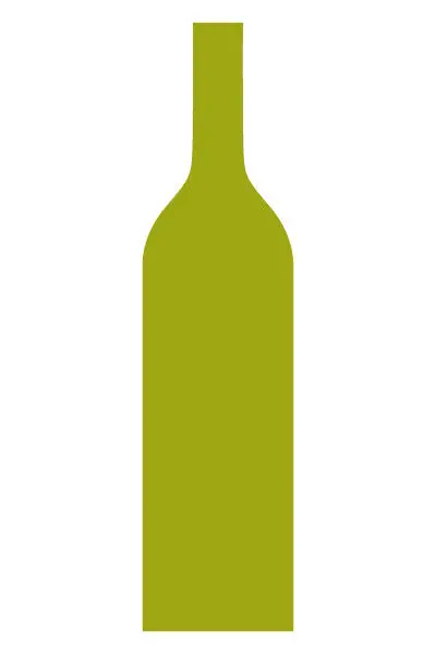 groene wijnfles